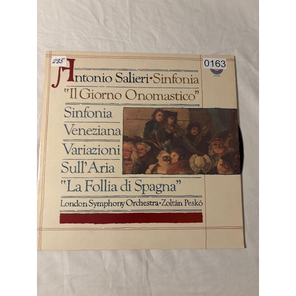 CBS Masterworks Antonio Salieri London Symphony Orchestra LP M 37229 Classical